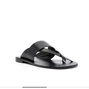 A EMERY black sandals